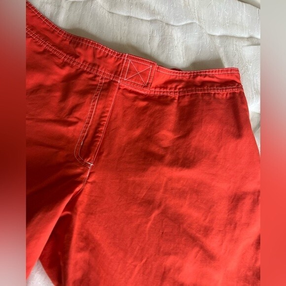 Vintage Nike Grey Tag Orange Windbreaker Capri Athletic Pants Size XL (16-18) - Picture 9 of 12